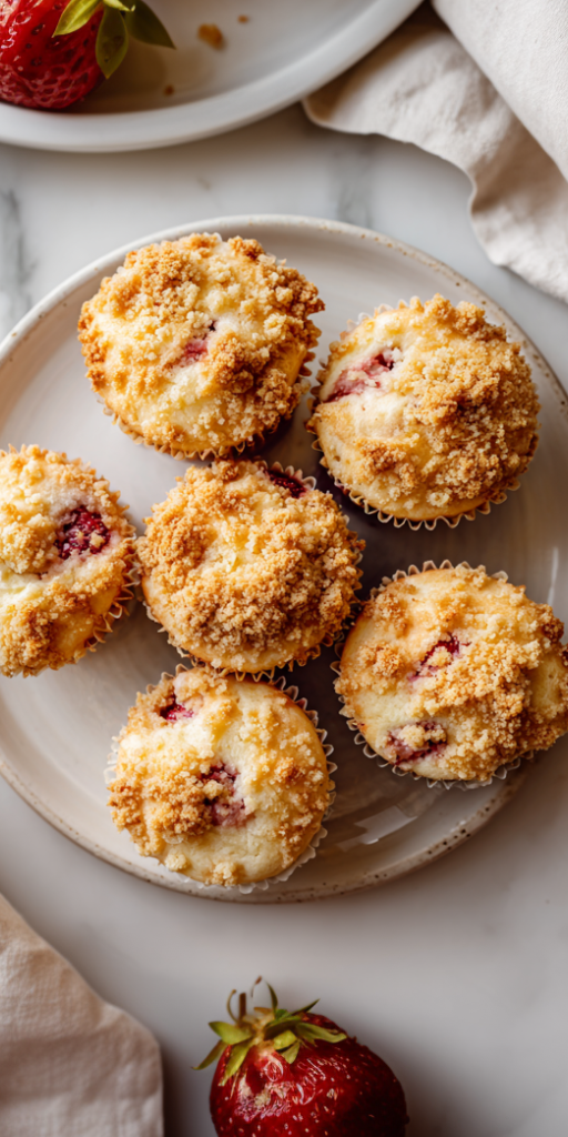 Authentic Strawberry Cream Cheese Muffins Recipe