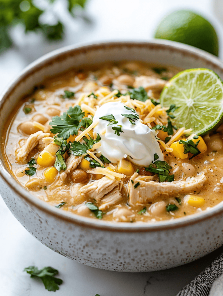 White Chicken Chili: The Cozy Unexpected Favorite
