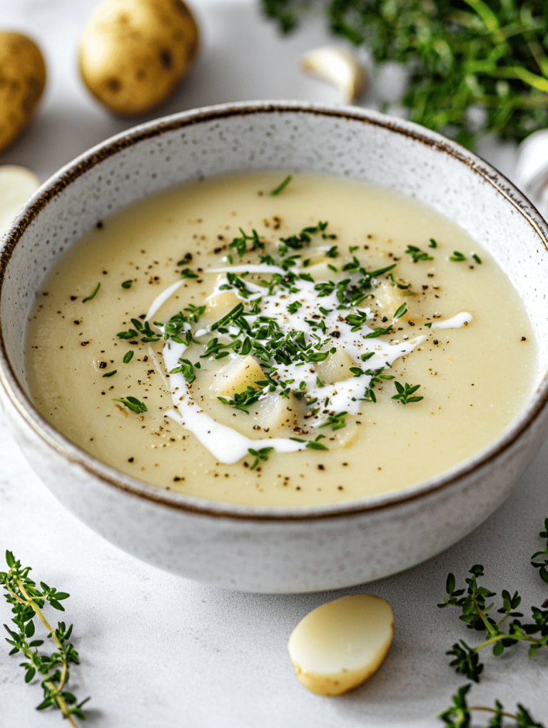 Potato Soup with a Twist: Hidden Herbs and Unexpected Depth