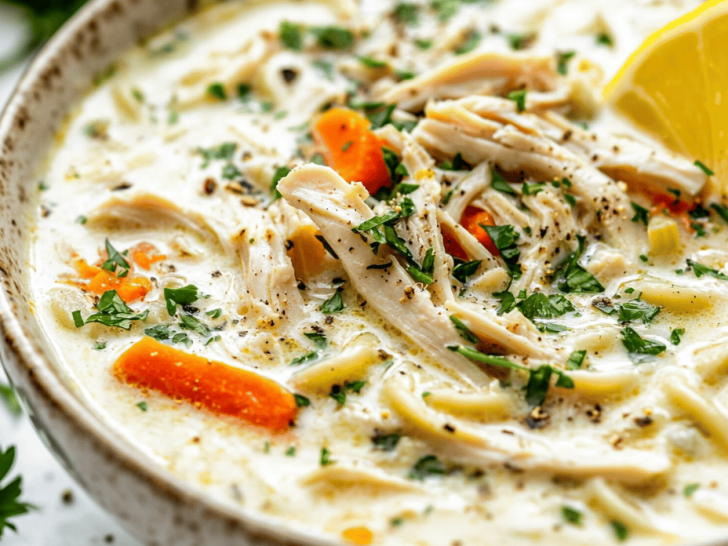 Nostalgic Chicken Noodle Soup with a Secret Ingredient