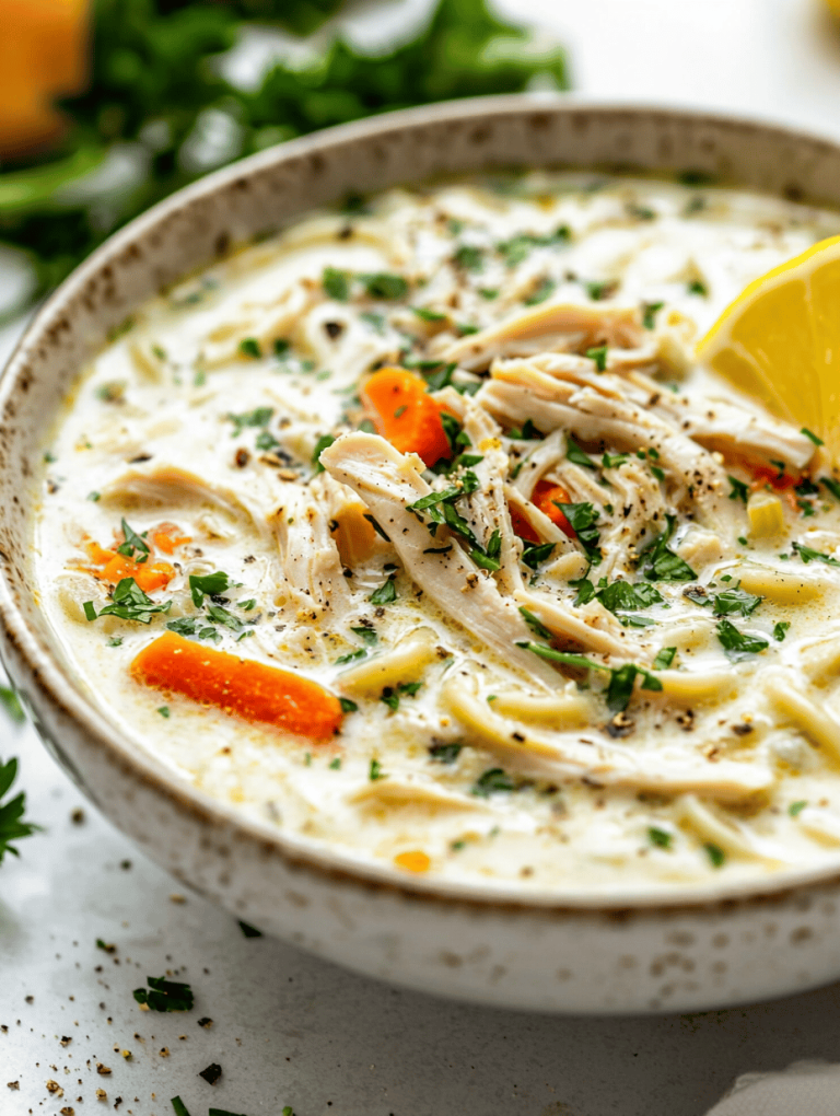 Nostalgic Chicken Noodle Soup with a Secret Ingredient