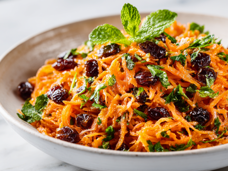 Vibrant Carrot Salad with Currants Recipe