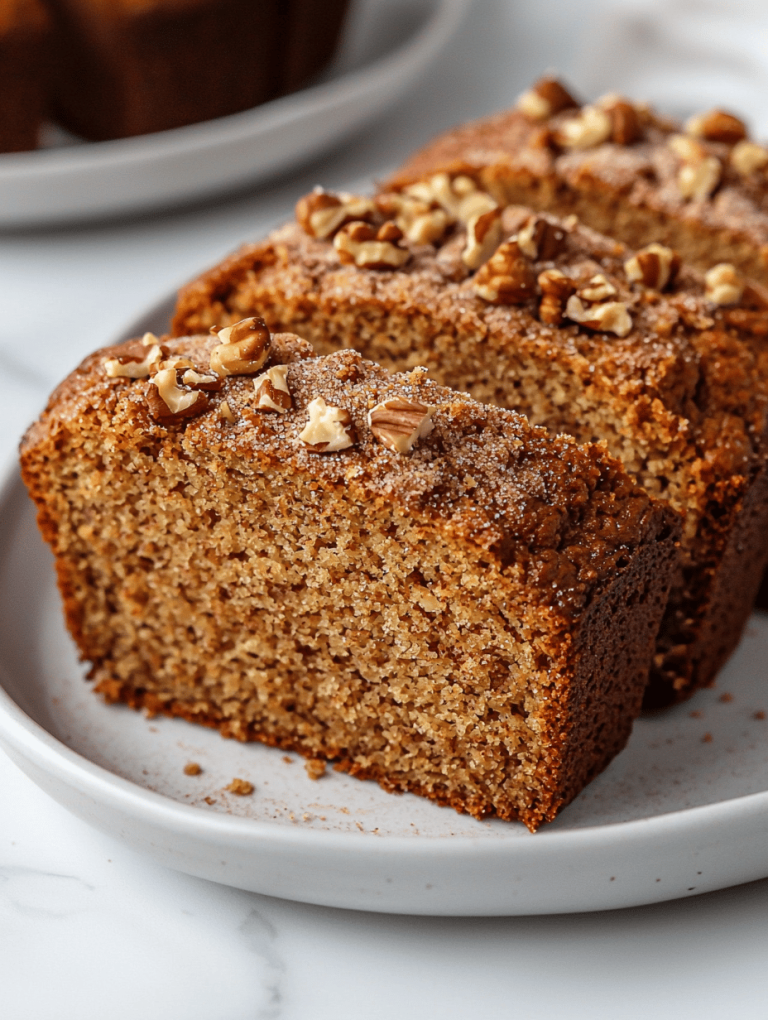 Pumpkin Bread with a Twist: Spiced Hazelnut Crunch