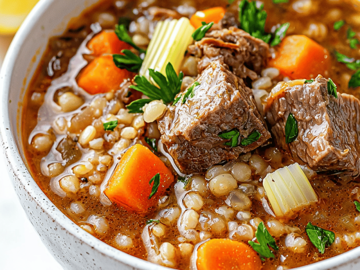 Slow & Steady: The Unexpected Magic of Crockpot Beef and Barley Soup