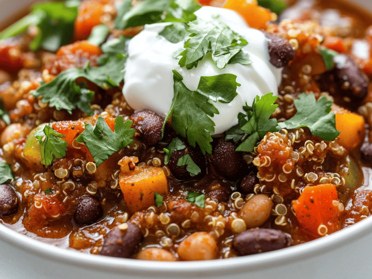 Unconventional Comfort: Slow Cooker Vegetarian Chili with a Secret Ingredient