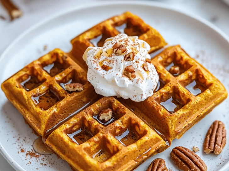 Unexpectedly Cozy: Gluten-Free Pumpkin Waffles with a Twist