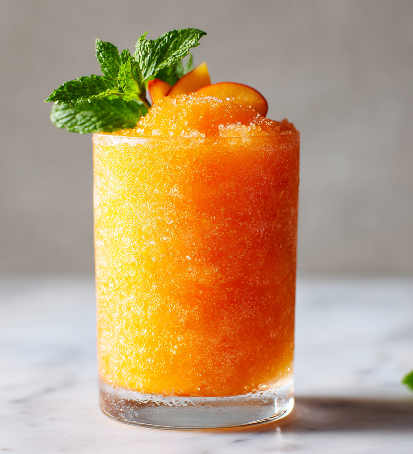 Peach Slushie Recipe