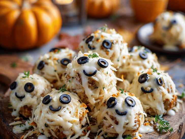 Halloween Mummy Meatballs That Make You Smile