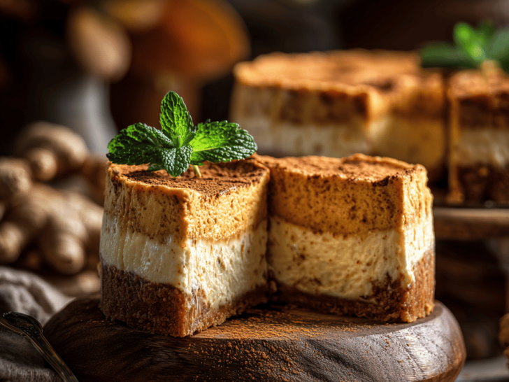 Pumpkin Cheesecake Recipe &mdash; A Hidden Layer of Spice and Cream