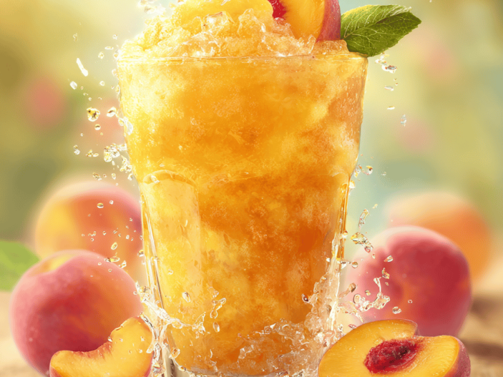 Refresh Your Summer with the Peach Slushie: A Cool, Juicy Escape