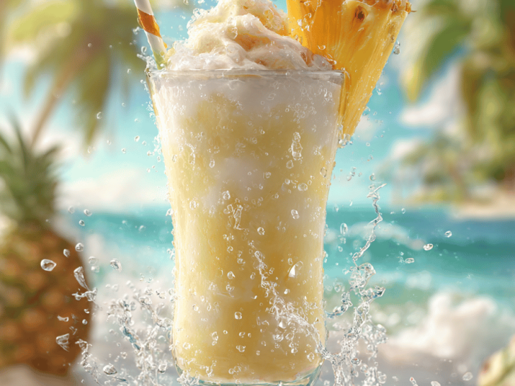 Chill Out with a Tropical Twist: The Piña Colada Slushie