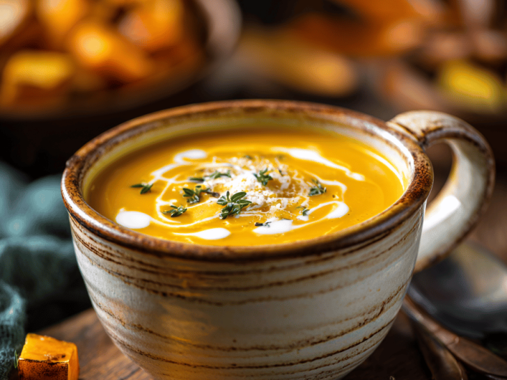 Butternut Squash Soup with Ginger: A Cozy Twist on Fall’s Favorite
