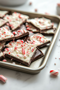 Allow the peppermint bark