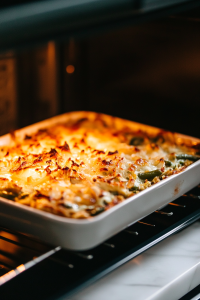 Bake uncovered in the preheated oven