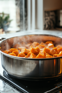 Bring the water to a boil over medium-high heat