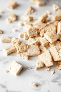 Crush the ladyfingers or sponge cake