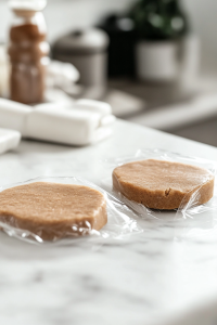 Divide the dough into two equal portions