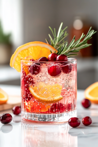 Garnish each glass with slices