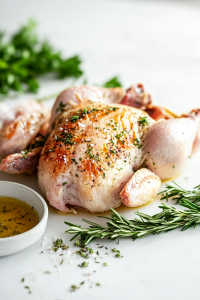 Mix the olive oil with salt