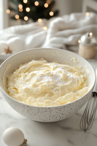 whisk eggs and sugar together