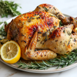 Gordon Ramsay Roast Chicken with Lemon and Herbs Recipe