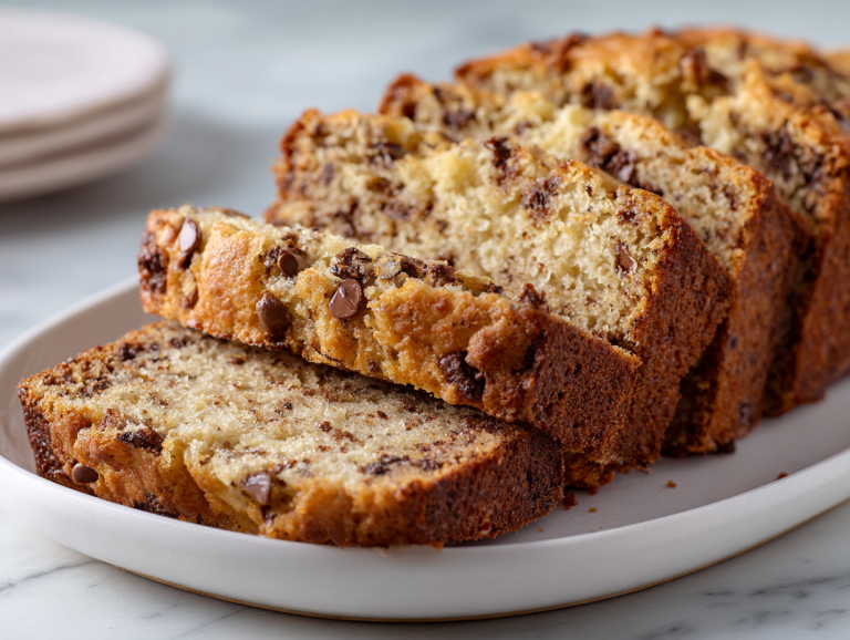 banana chocolate chip bread recipe