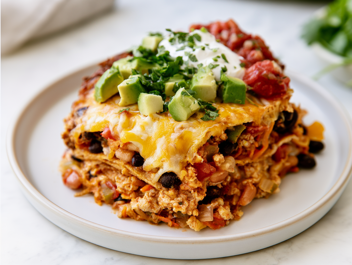 Slow Cooker Taco Casserole Recipe