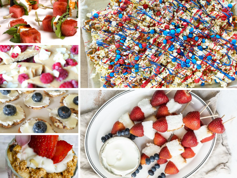 7 Red, White & Blue 4th of July Snacks