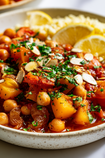 Chickpea Vegetable Tagine Recipe