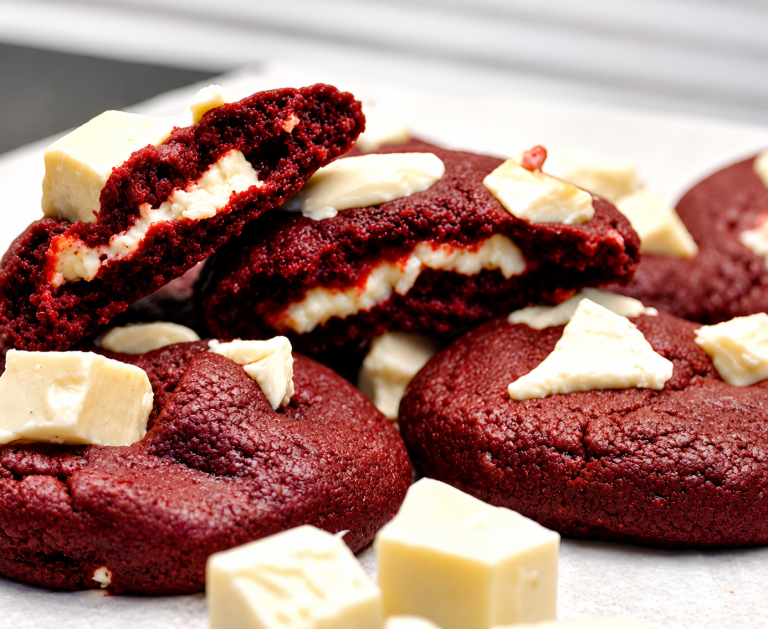 Red Velvet Cookies Recipe