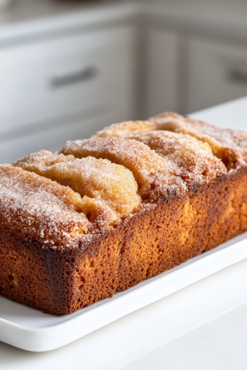 Apple Cider Doughnut Loaf Cake Recipe