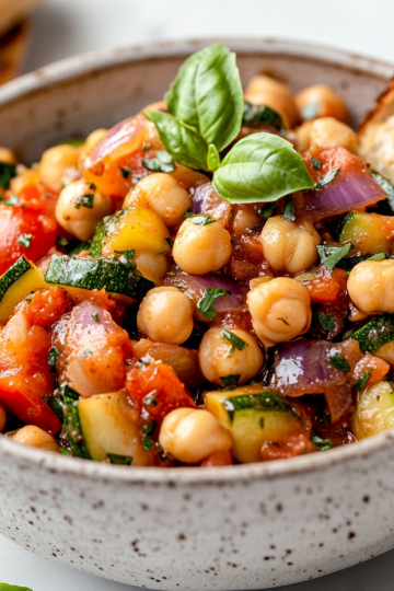 Chickpea Zucchini Skillet Recipe