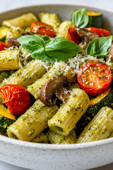 Vegan Pesto Pasta Recipe