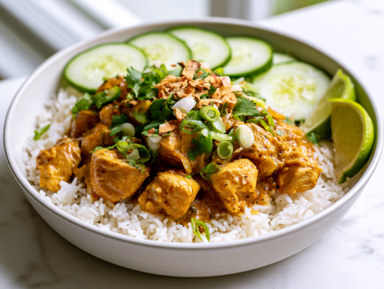 Coconut Chicken Rice Bowl